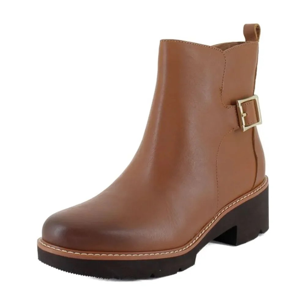 Naturalizer Delilah English Tea Brown Leather (Wide)